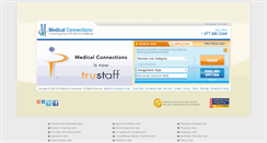 Desktop Screenshot of medicalconnections.com